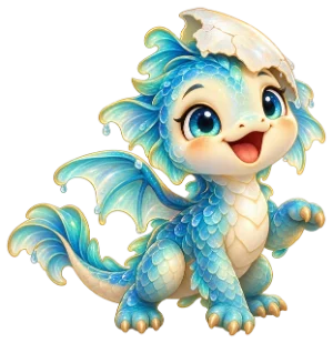 Pip, a baby river wyvern